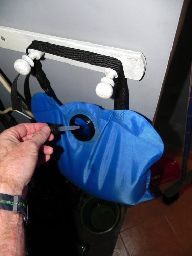 Adding water treatment to Ortlieb 10L Water Bag