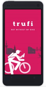 UI Mockup of Trufi Cycling App
